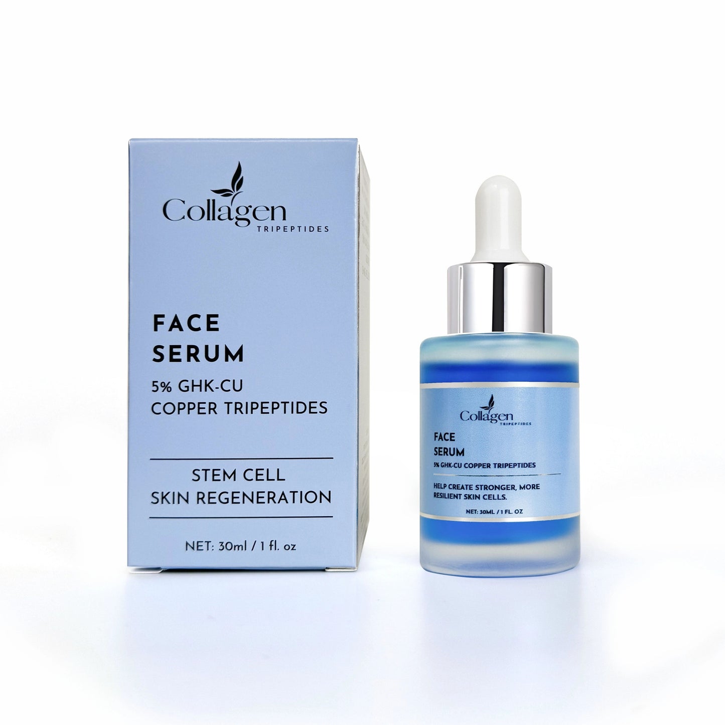 Copper Tripeptide with Palmitoyl Tripeptides Face and Neck Tightening Serum
