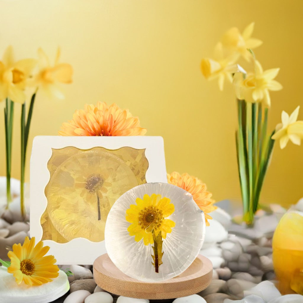 Collagen Face Wash Chrysanthemum Soap Amino Acid Essential Oils Bamboo Soap Dish