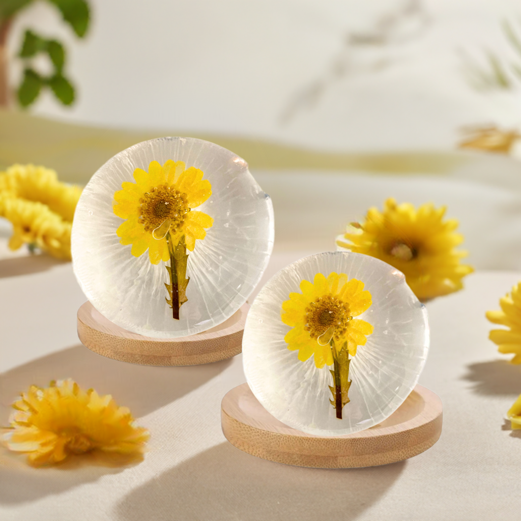Collagen Face Wash Flowering Plant Soap Amino Acid Essential Oils Bamboo Soap Dish Set of 2