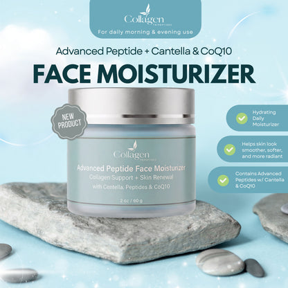Launching Soon - GHK-Cu Face Cream with CoQ10, Centella Asiatica, Hydrolyzed Collagen, Age-Defying Moisturizer