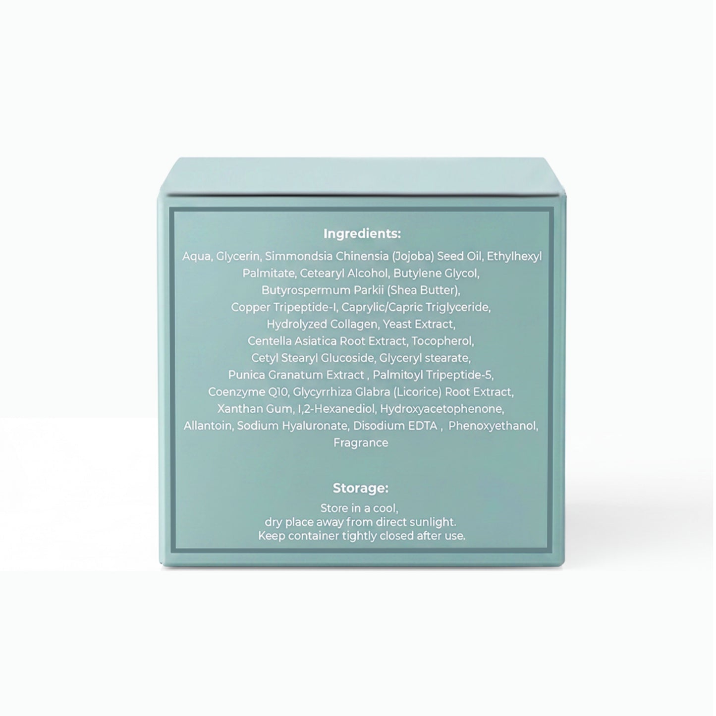 Launching Soon - GHK-Cu Face Cream with CoQ10, Centella Asiatica, Hydrolyzed Collagen, Age-Defying Moisturizer