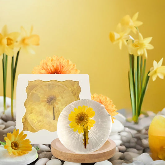 Collagen Face Wash Chrysanthemum Soap Amino Acid Essential Oils Bamboo Soap Dish
