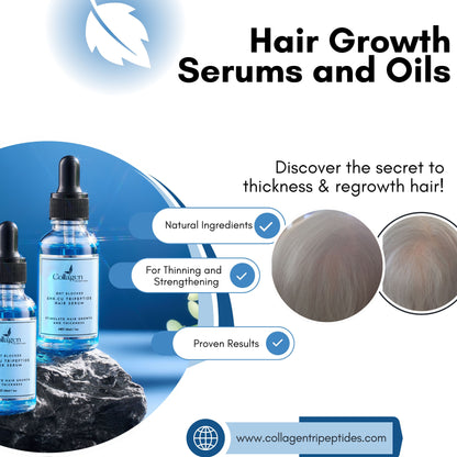 Copper Tripeptide For Thinning Hair Regrow Serum Essence Oil - DHT Blocker